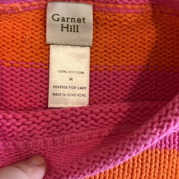 Garnet Hill - girls set, size 4/medium, pink and orange - Picture 5 of 9